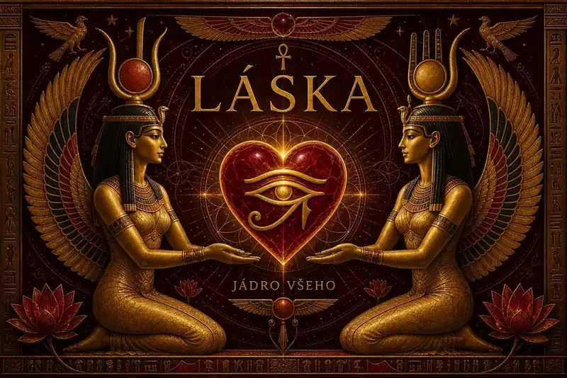 Jemná ilustrace lásky a blízkosti